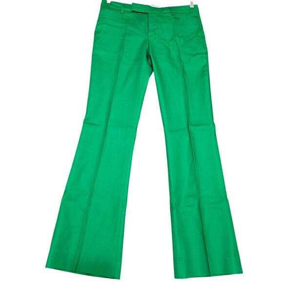 Gap Green Modern Boot Pants 4R Womens Tailored Fit Cotton Blend - Picture 4 of 11
